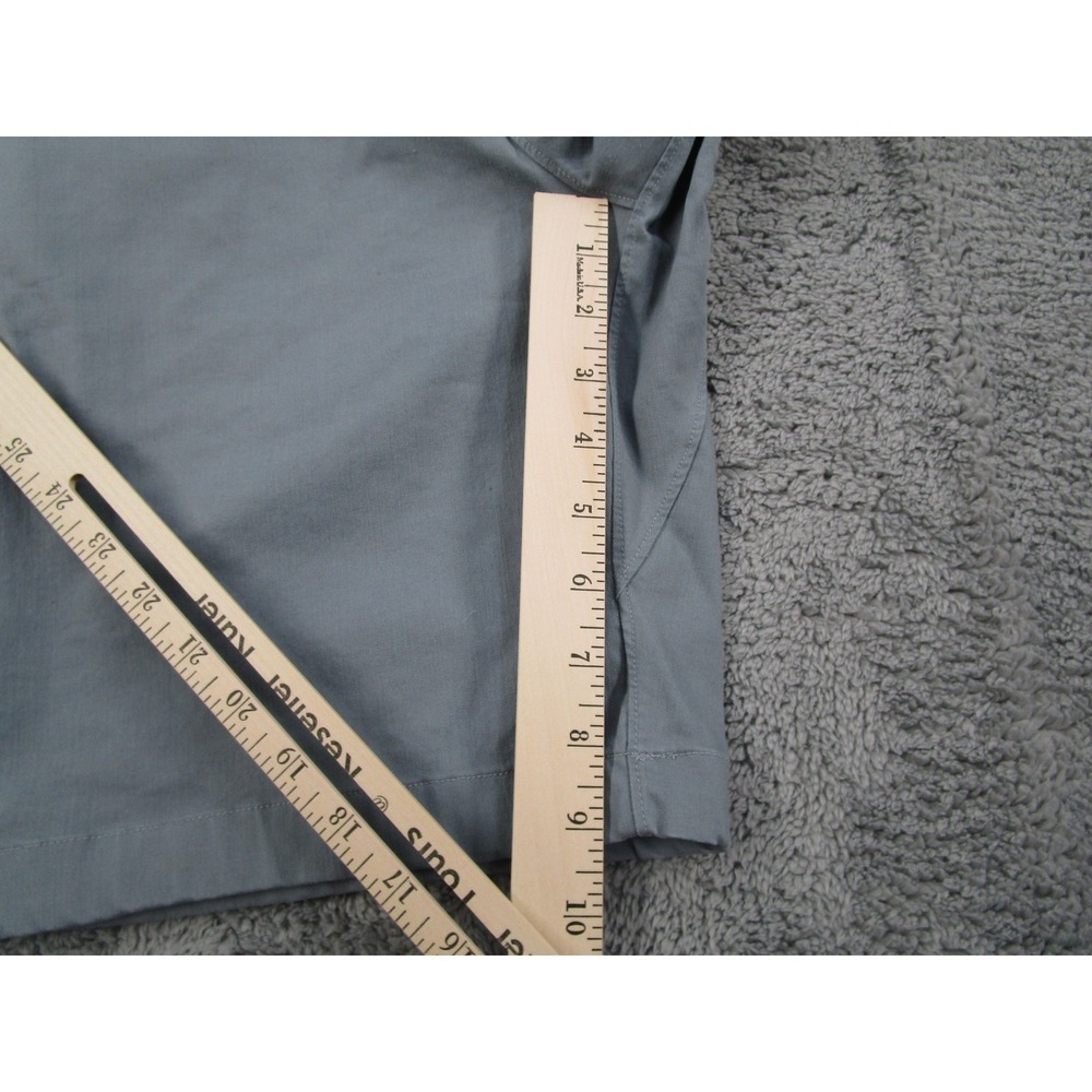 Lululemon Mens Commission Short 9 Blue Grey Chino Style Golf Shorts Size 30 - Picture 7 of 8